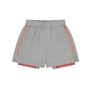 Sealskinz Belton Damen Quick-Dry Laufshorts mit Unterhose in Orange SS25