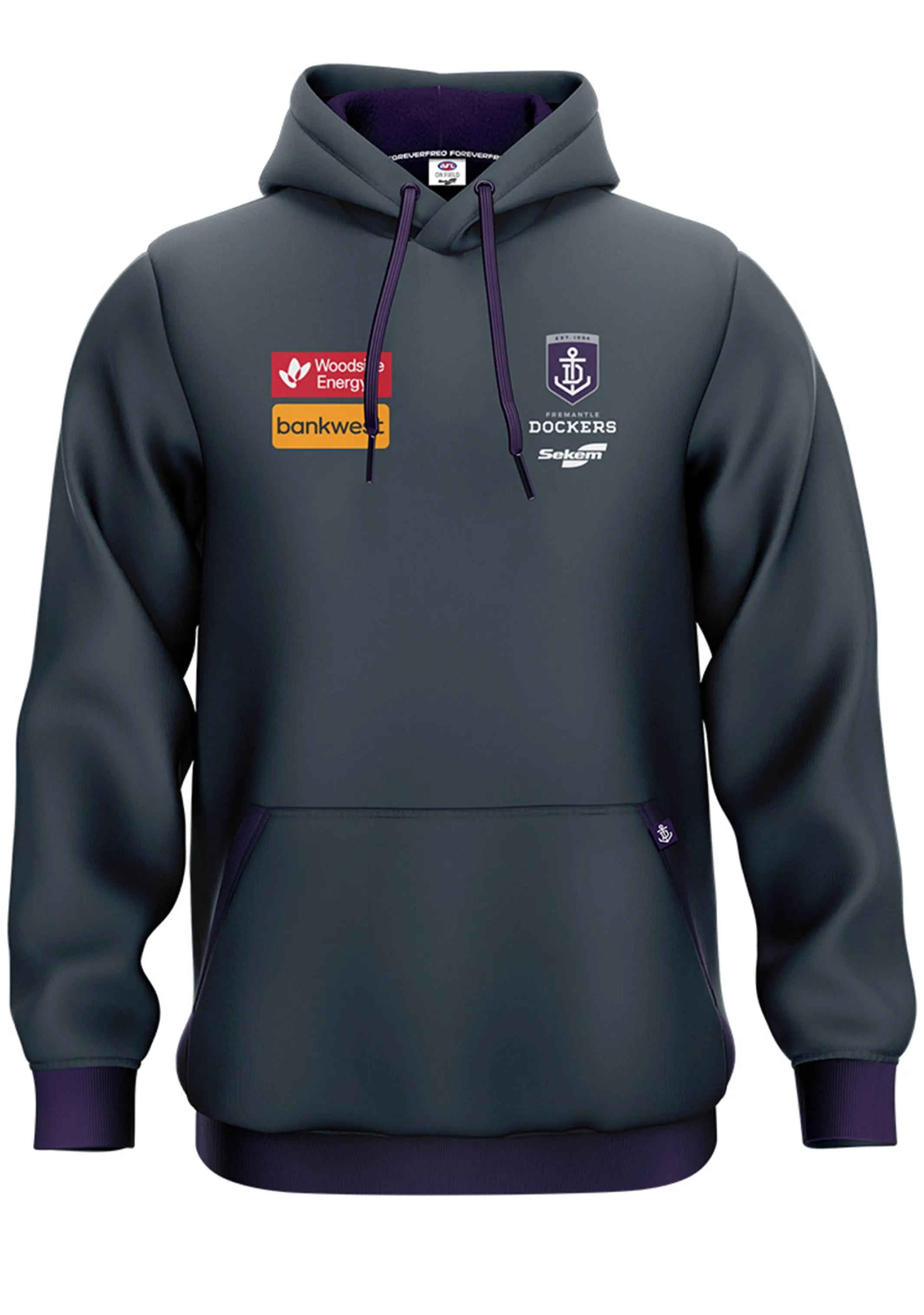 Sekem Fremantle Dockers 2023 Herren Spieler Hoodie <br> 93F014M12