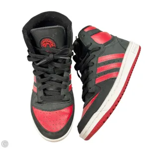 Schuhe Sneakers von Adidas in Schwarz & Rot, Größe: 7