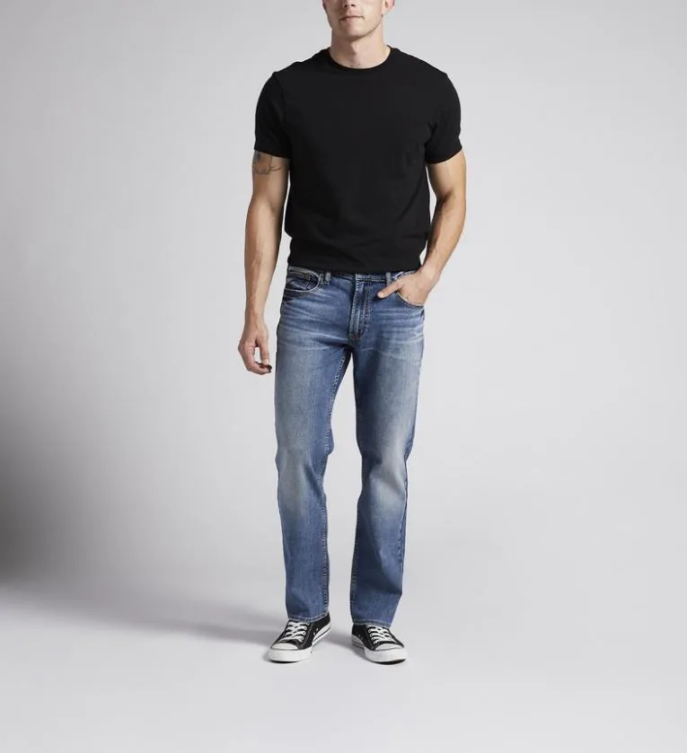 Silver Allan Slim Fit Gerade Bein