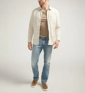 Silver Allan Slim Fit Gerade Bein