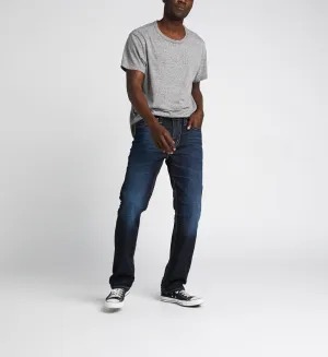 Silver Grayson Easy Fit Straight Jeans
