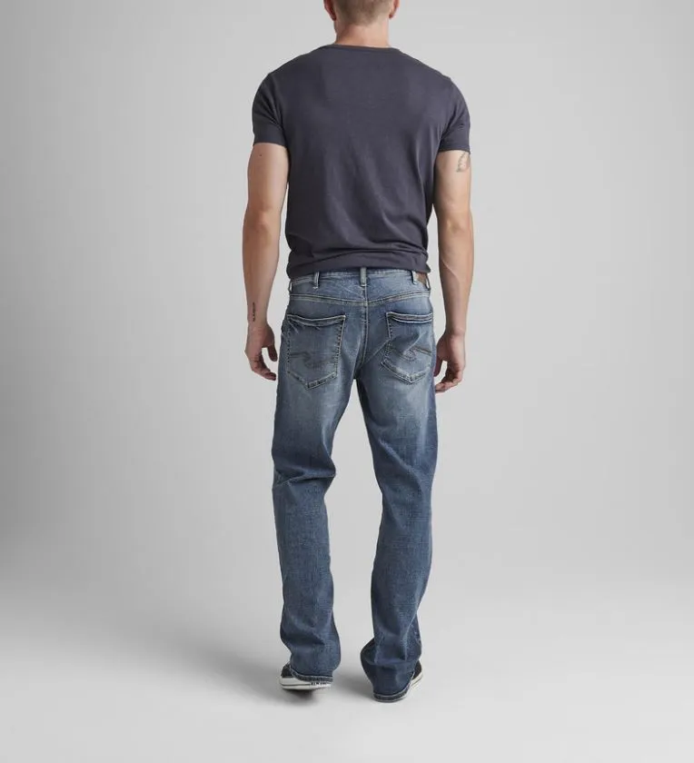 Silver Grayson Easy Fit Straight Leg