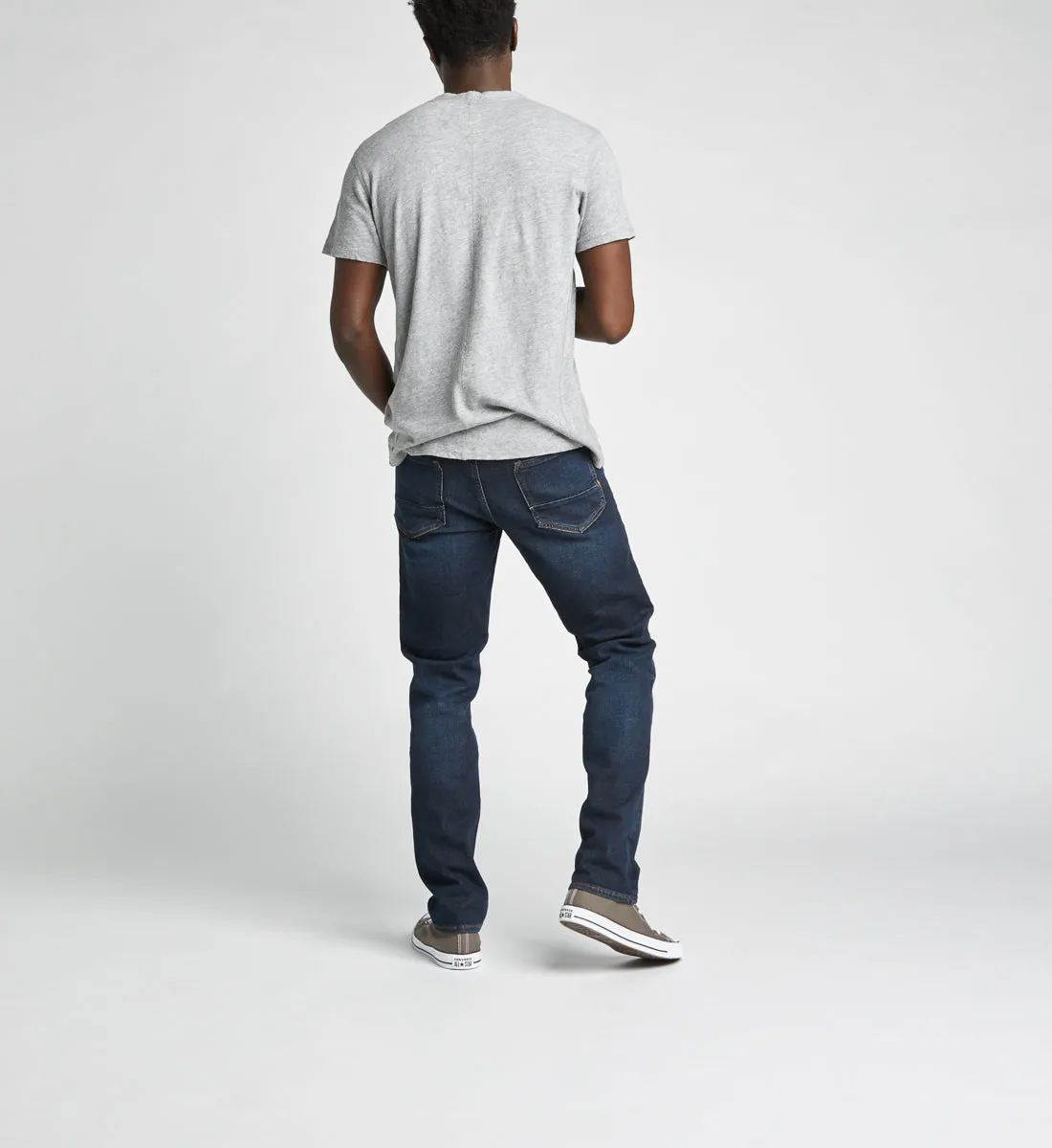 Silberne Machray Classic Straight Jeans