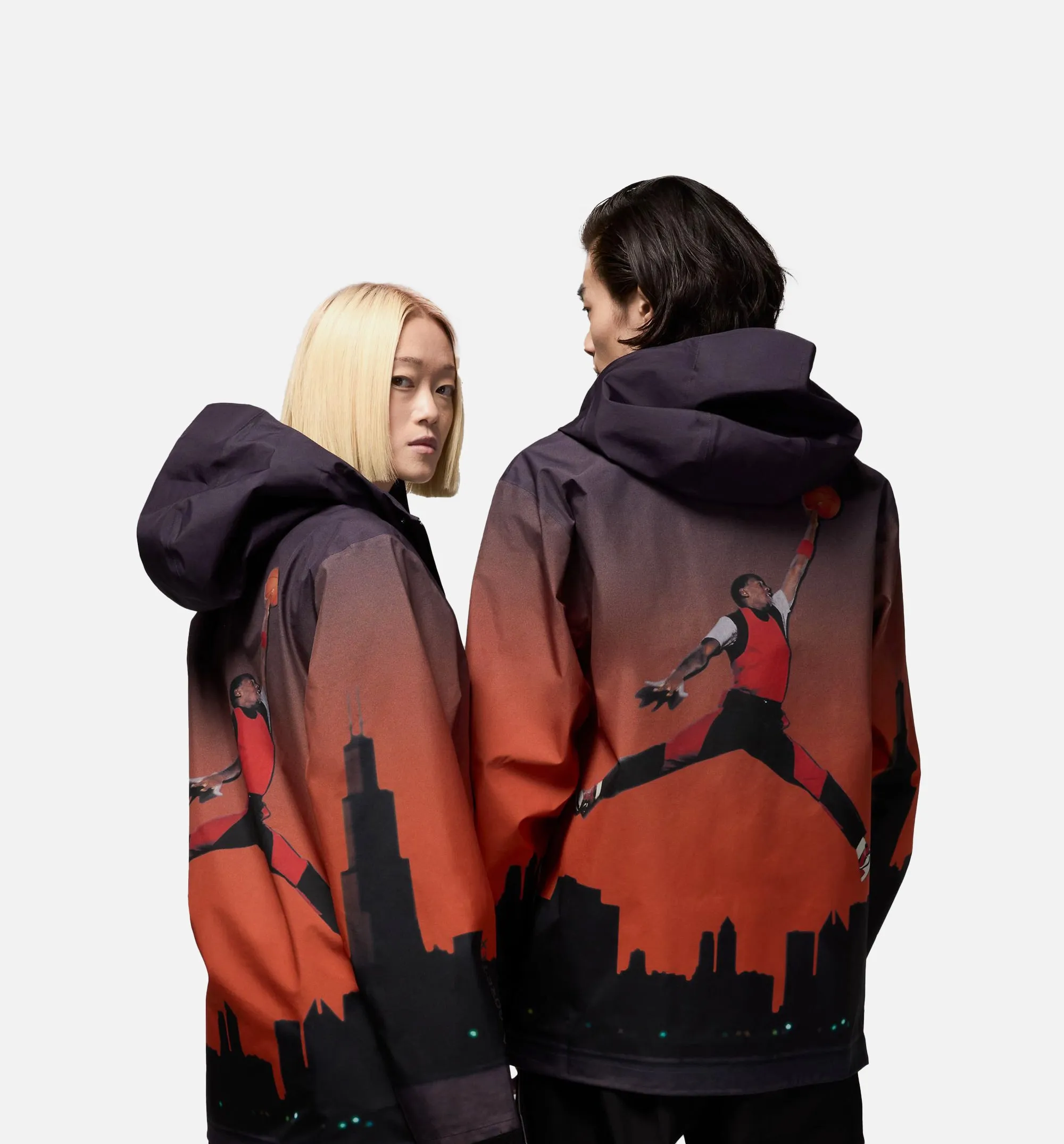 Skyline Gore Tex Lockere Herrenjacke - Schwarz