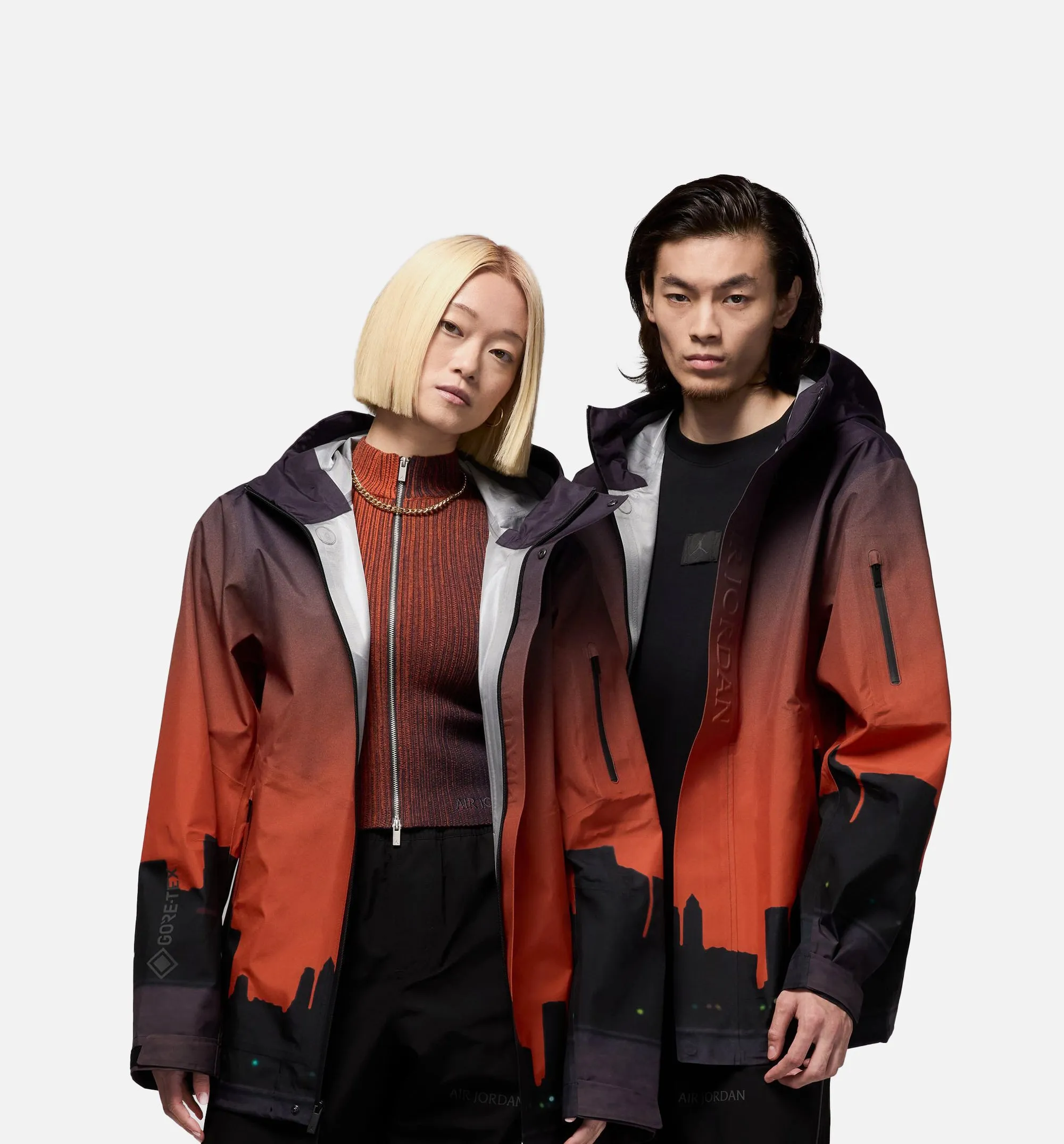 Skyline Gore Tex Lockere Herrenjacke - Schwarz
