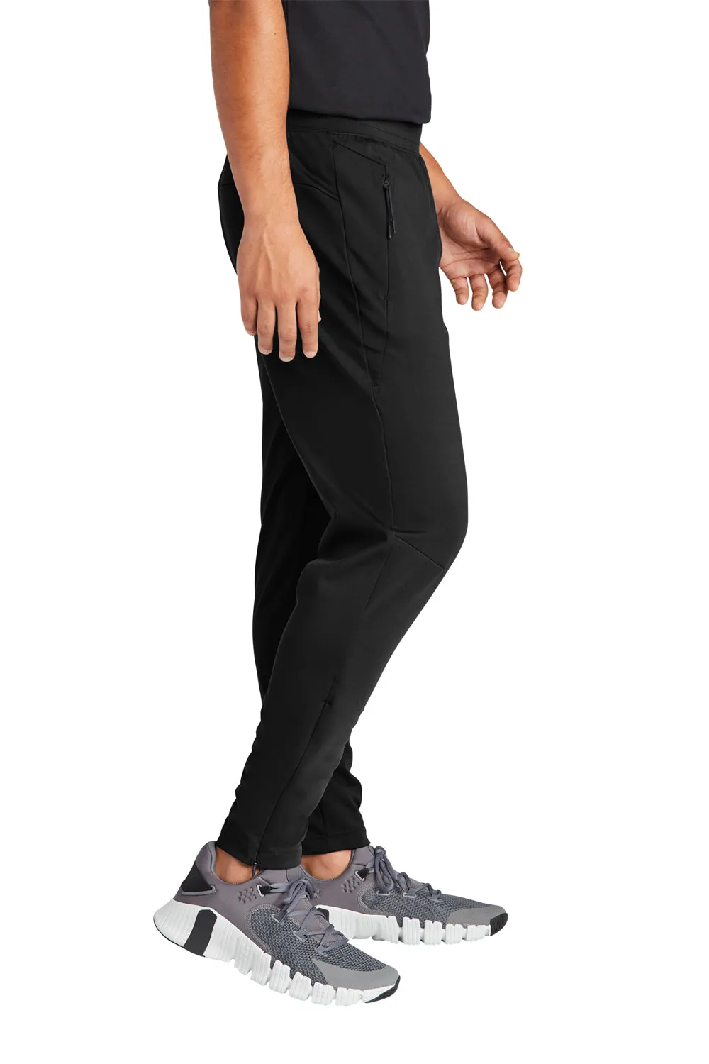 Sport-Tek Herren Circuit Joggerhose mit Taschen - Tiefschwarz