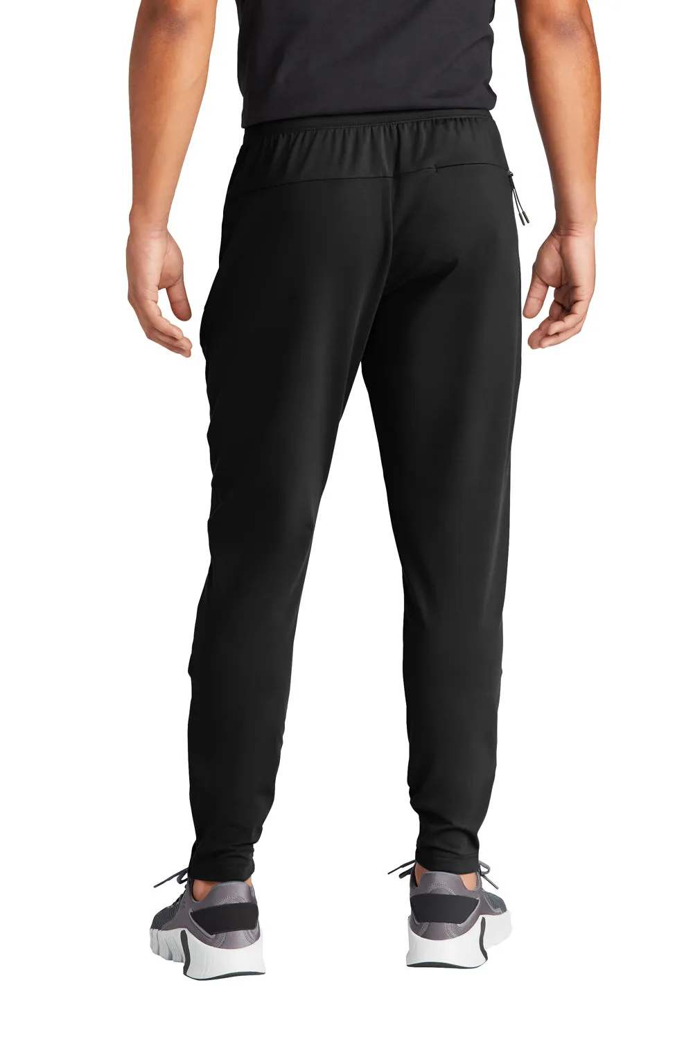 Sport-Tek Herren Circuit Joggerhose mit Taschen - Tiefschwarz
