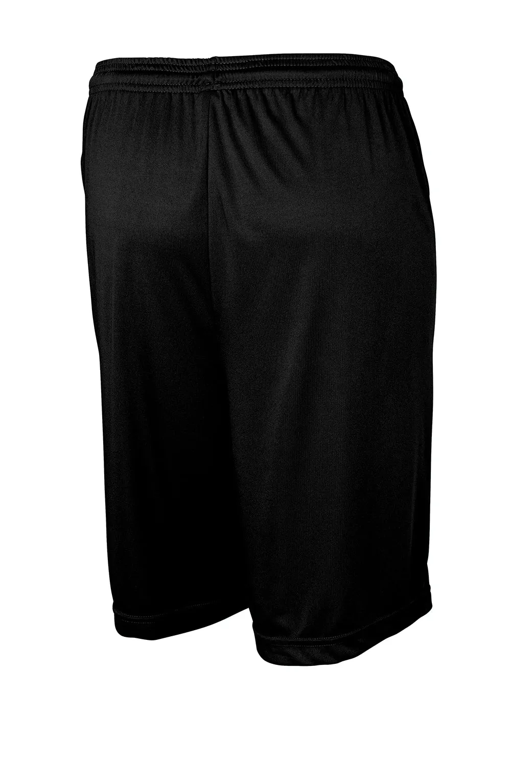 Sport-Tek Herren Competitor Feuchtigkeitstransportierende Shorts - Schwarz
