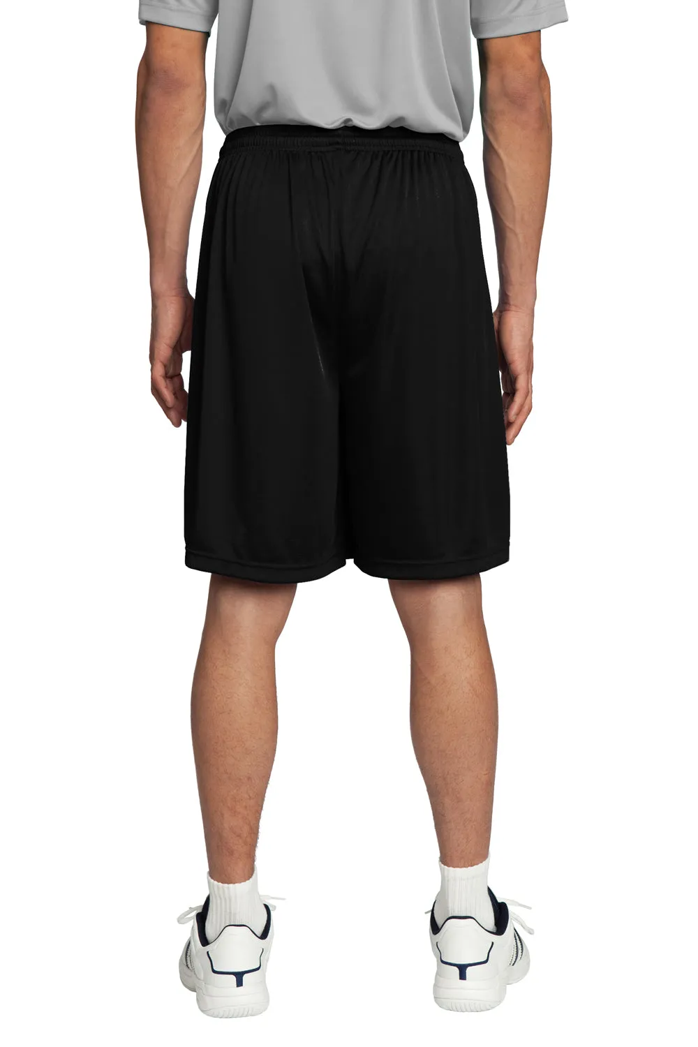 Sport-Tek Herren Competitor Feuchtigkeitstransportierende Shorts - Schwarz