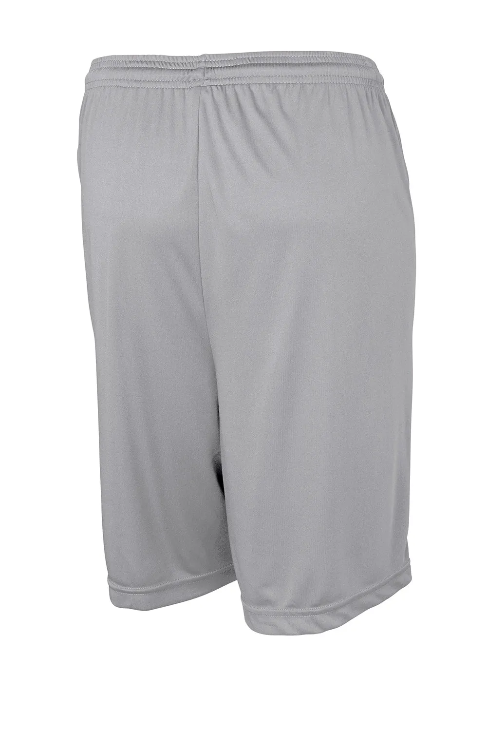 Sport-Tek Herren Competitor Feuchtigkeitstransportierende Shorts - Silbergrau
