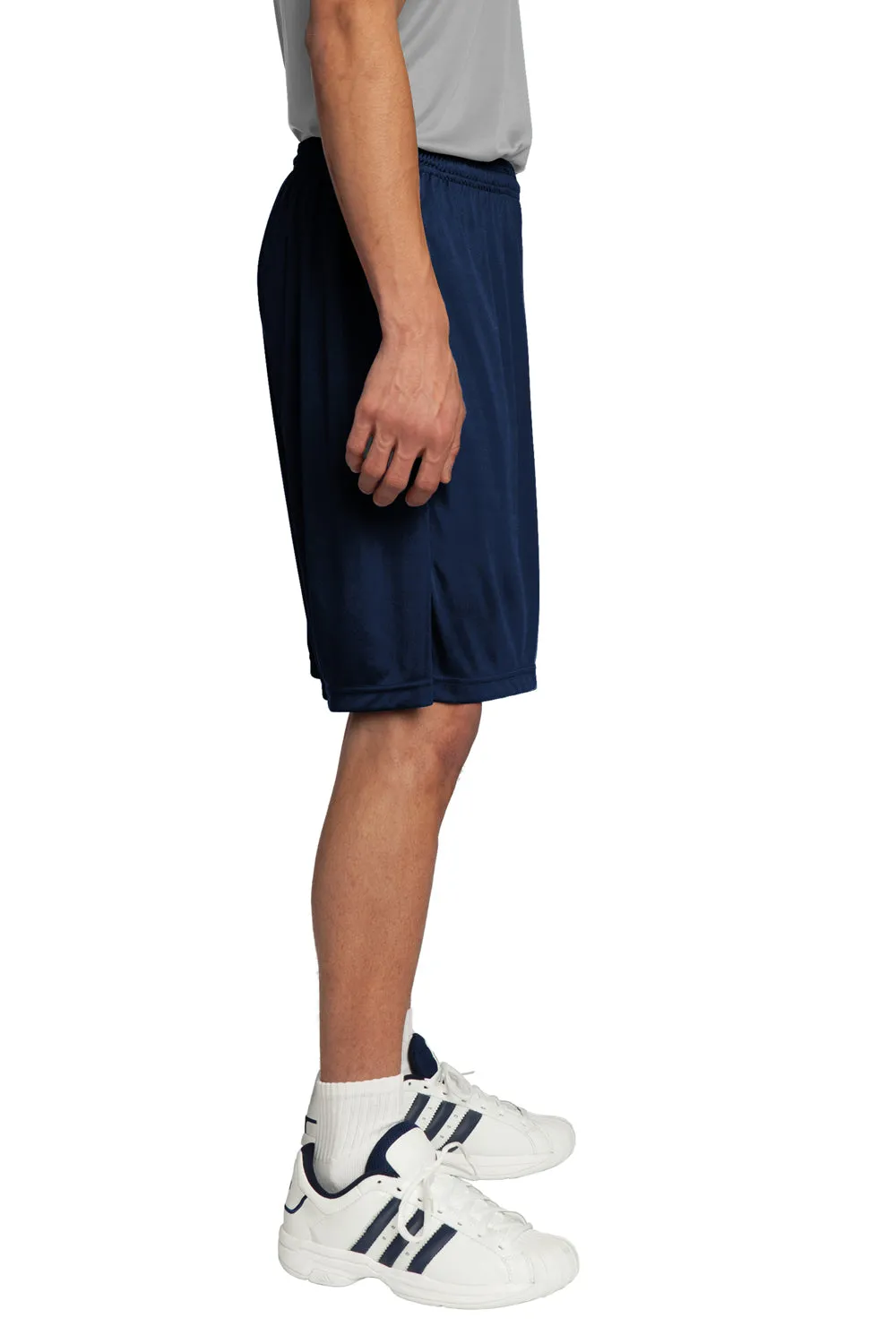 Sport-Tek Herren Competitor Feuchtigkeitstransportierende Shorts - Echt Marineblau