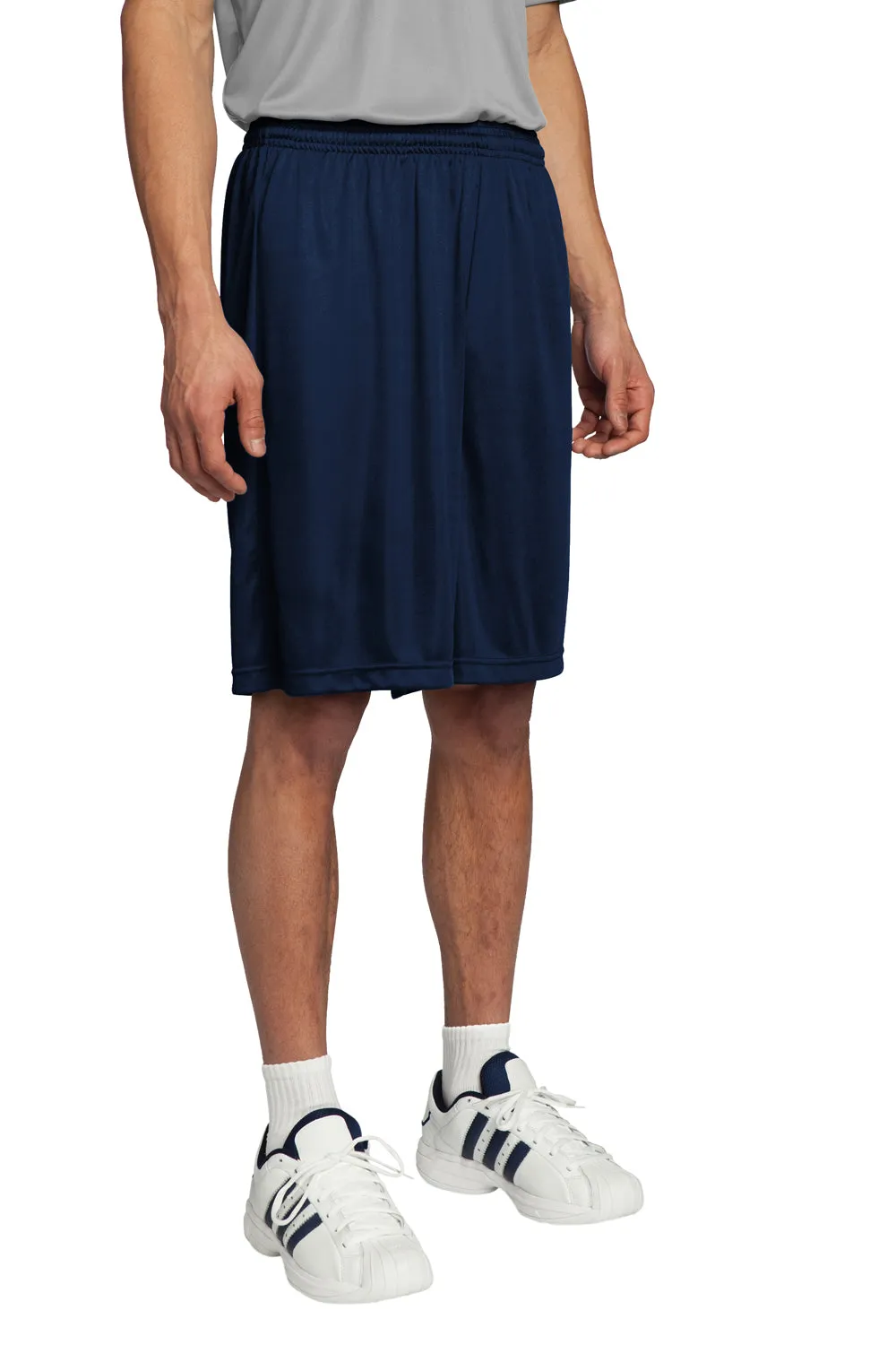 Sport-Tek Herren Competitor Feuchtigkeitstransportierende Shorts - Echt Marineblau
