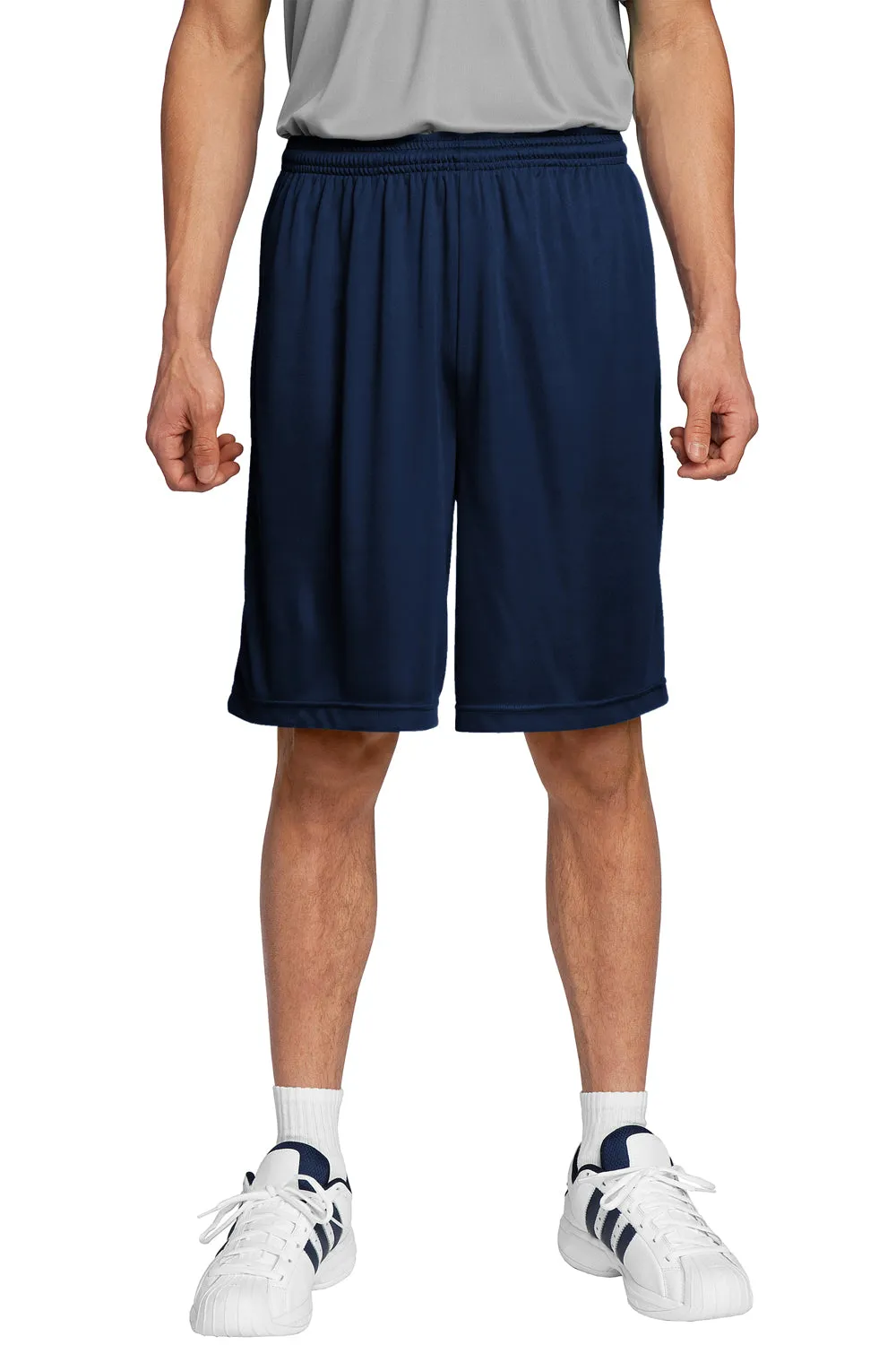 Sport-Tek Herren Competitor Feuchtigkeitstransportierende Shorts - Echt Marineblau