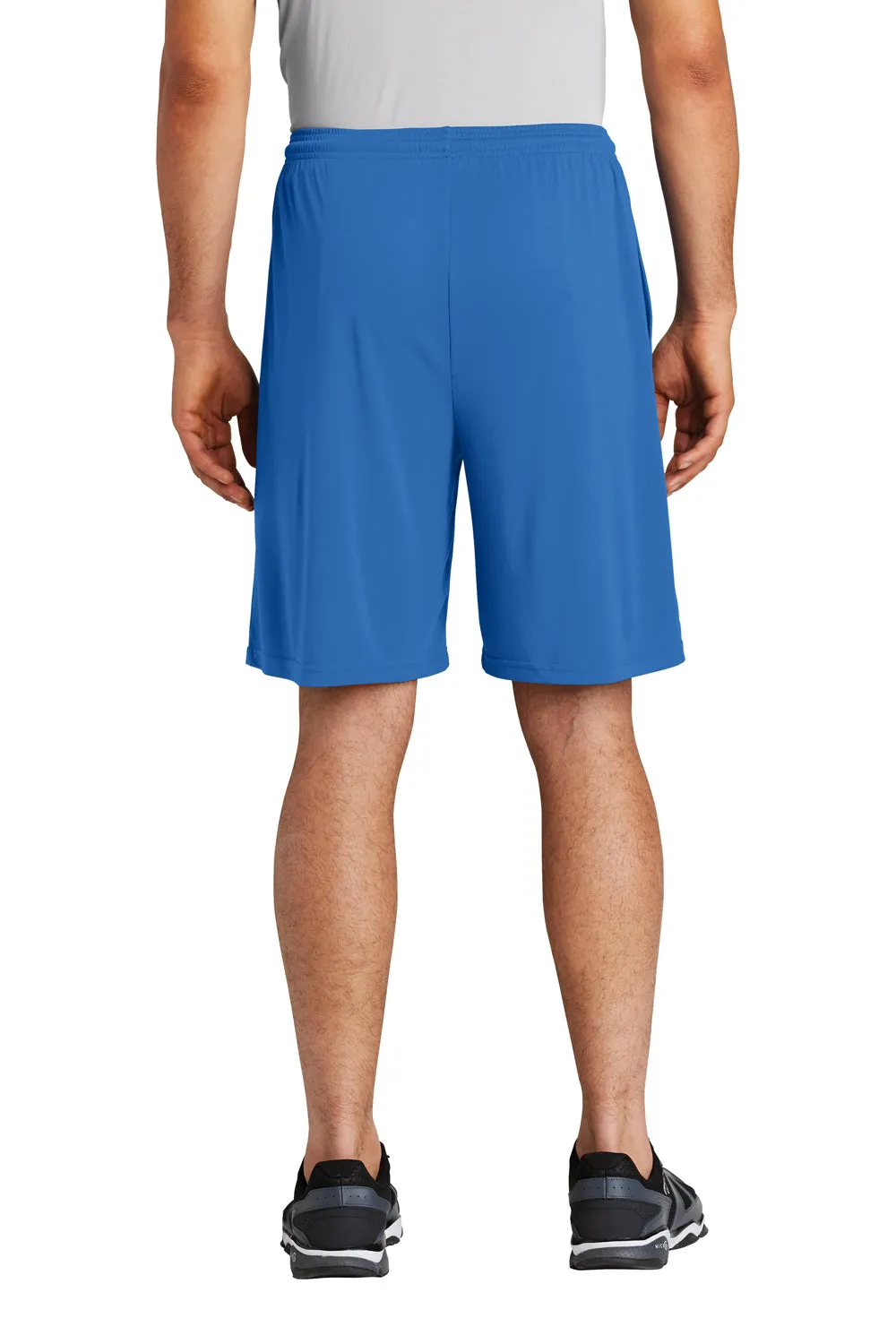 Sport-Tek Herren Competitor Feuchtigkeitstransportierende Shorts mit Taschen - Königsblau