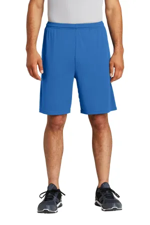 Sport-Tek Herren Competitor Feuchtigkeitstransportierende Shorts mit Taschen - Königsblau