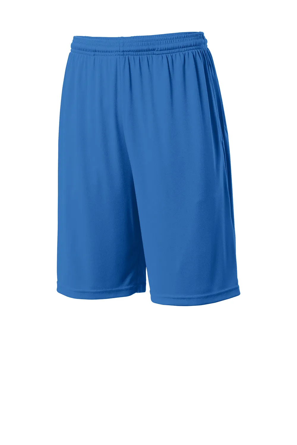 Sport-Tek Herren Competitor Feuchtigkeitstransportierende Shorts mit Taschen - Königsblau
