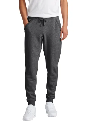 Sport-Tek Herren Drive Fleece Joggerhose mit Taschen - Heather Graphitgrau
