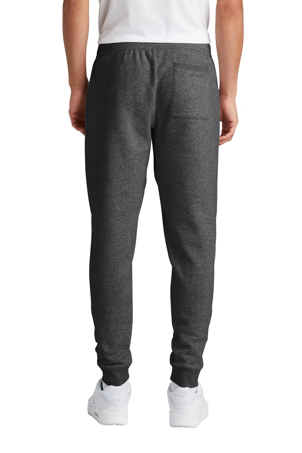 Sport-Tek Herren Drive Fleece Joggerhose mit Taschen - Heather Graphitgrau