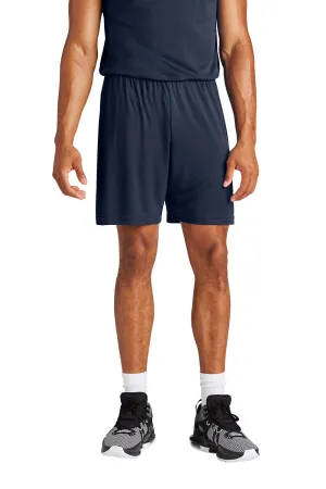 Sport-Tek Herren Feuchtigkeitstransportierende Wettkampf-Sportshorts - Echt Marineblau