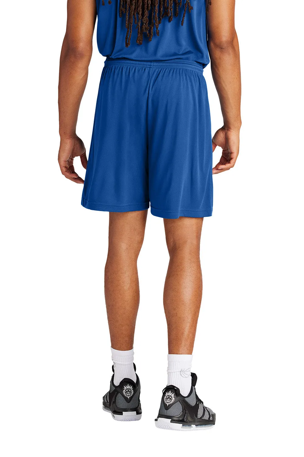 Sport-Tek Herren Feuchtigkeitstransportierende Wettkampf-Sportshorts - Echtes Königsblau
