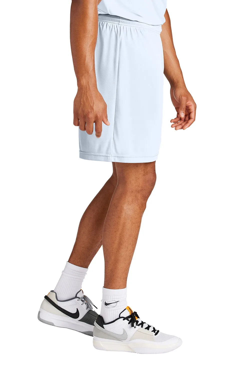 Sport-Tek Herren Feuchtigkeitstransportierende Wettkampf-Sportshorts - Weiß