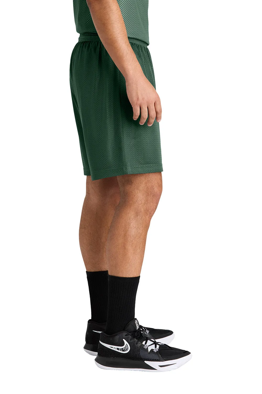 Sport-Tek Herren Feuchtigkeitstransportierende Mesh-Sportshorts - Waldgrün