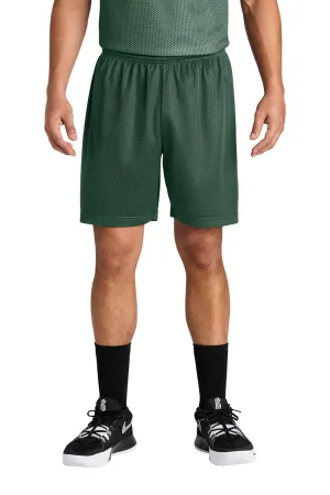 Sport-Tek Herren Feuchtigkeitstransportierende Mesh-Sportshorts - Waldgrün