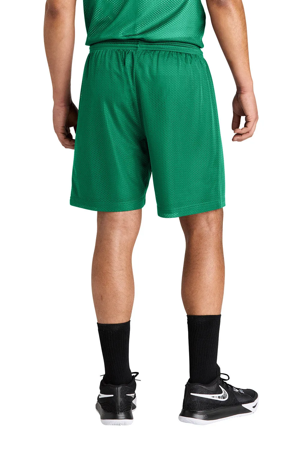 Sport-Tek Herren Feuchtigkeitstransportierende Mesh-Sportshorts - Kellygrün