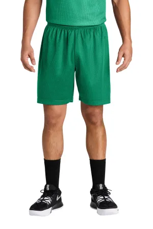 Sport-Tek Herren Feuchtigkeitstransportierende Mesh-Sportshorts - Kellygrün