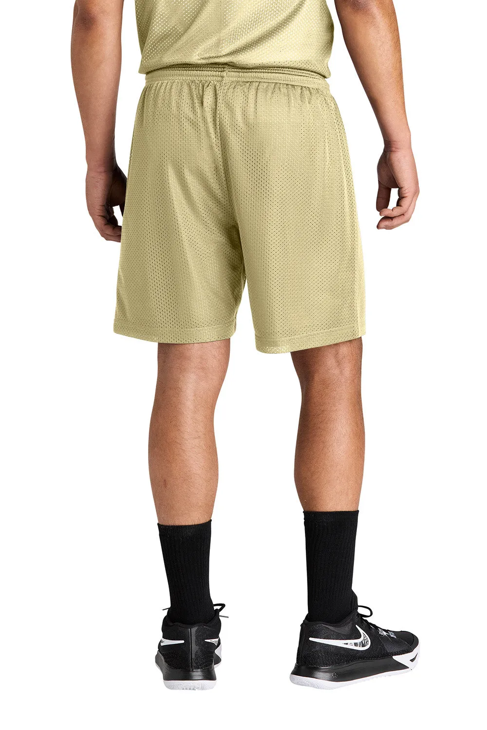 Sport-Tek Herren Mesh Sportshorts mit Feuchtigkeitstransport - Vegas Gold