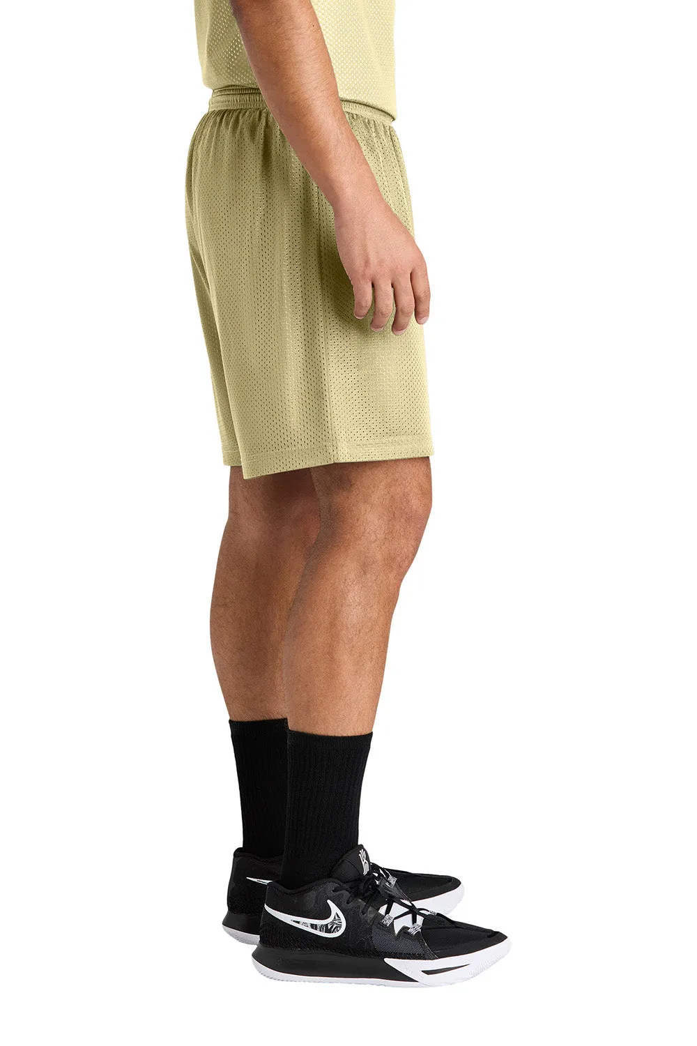 Sport-Tek Herren Mesh Sportshorts mit Feuchtigkeitstransport - Vegas Gold