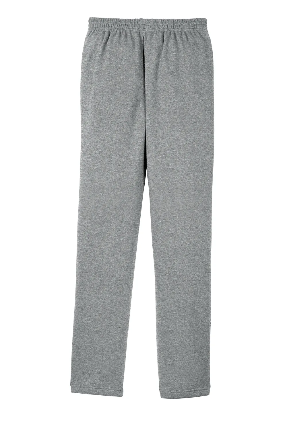 Sport-Tek Herren Sweatpants mit offenem Bund und Taschen - Heather Vintage Grau