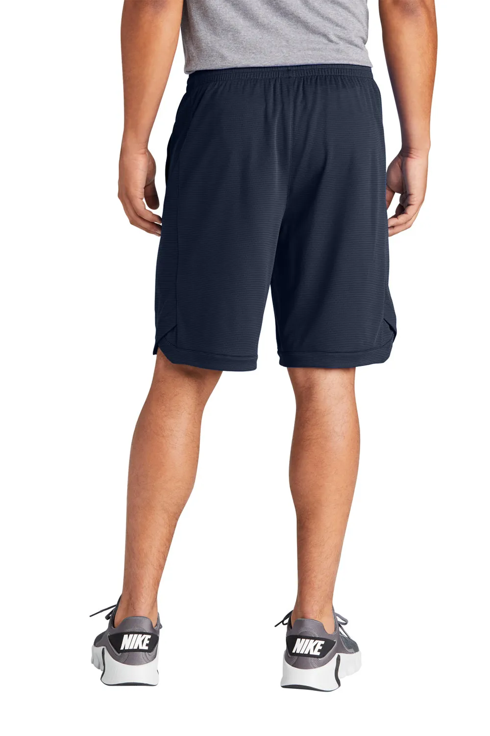 Sport-Tek Herren Position PosiCharge Shorts mit Taschen - Echt Marineblau