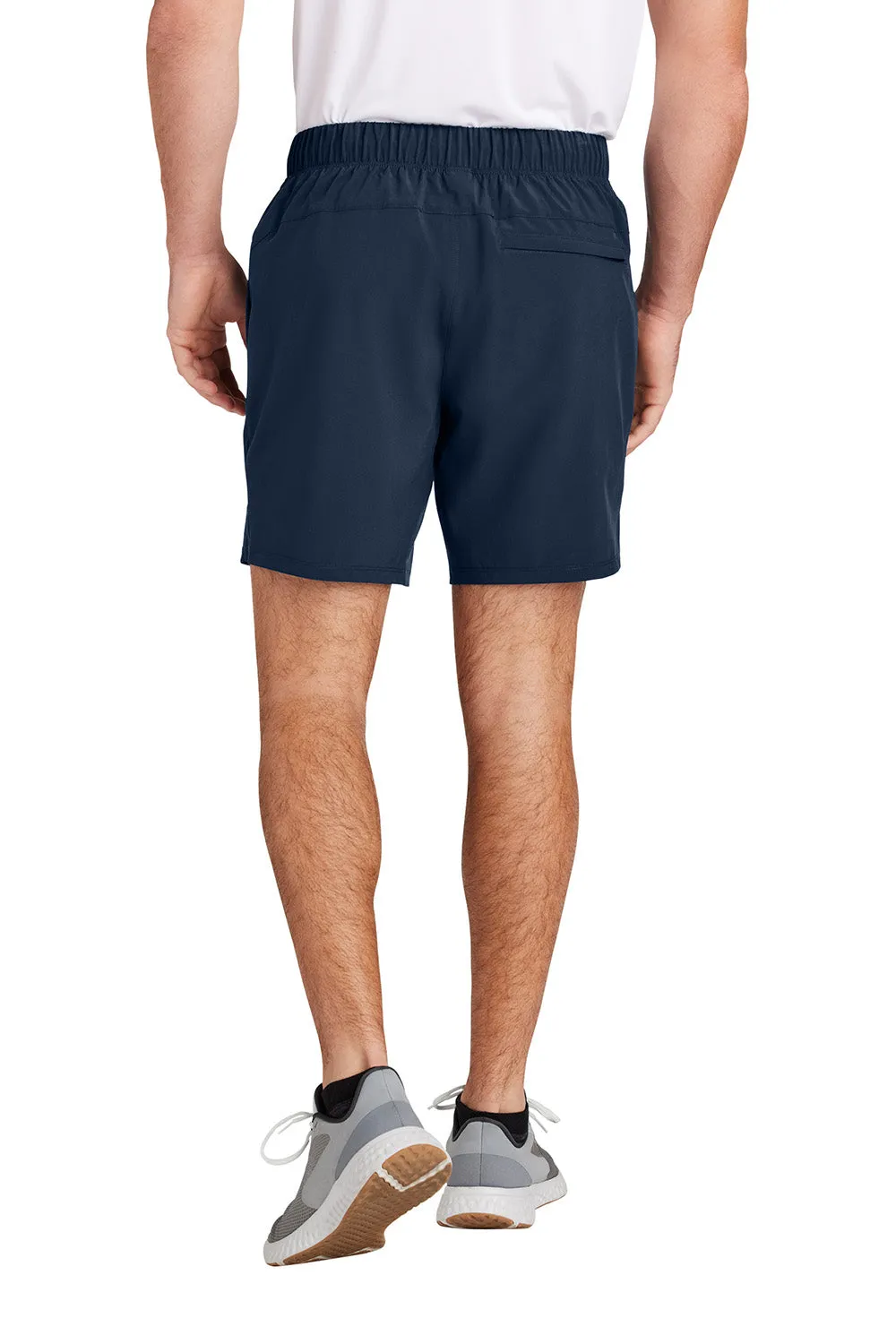 Sport-Tek Herren Wiederholungs-Feuchtigkeitstransport-Shorts mit Taschen - Echt Marineblau