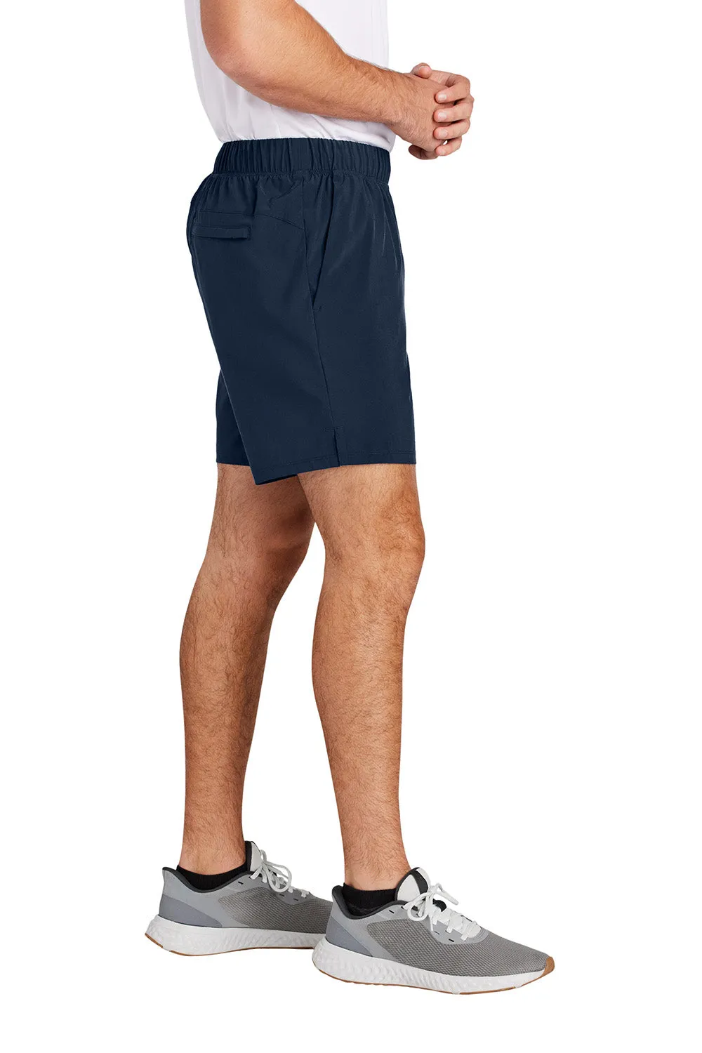 Sport-Tek Herren Wiederholungs-Feuchtigkeitstransport-Shorts mit Taschen - Echt Marineblau