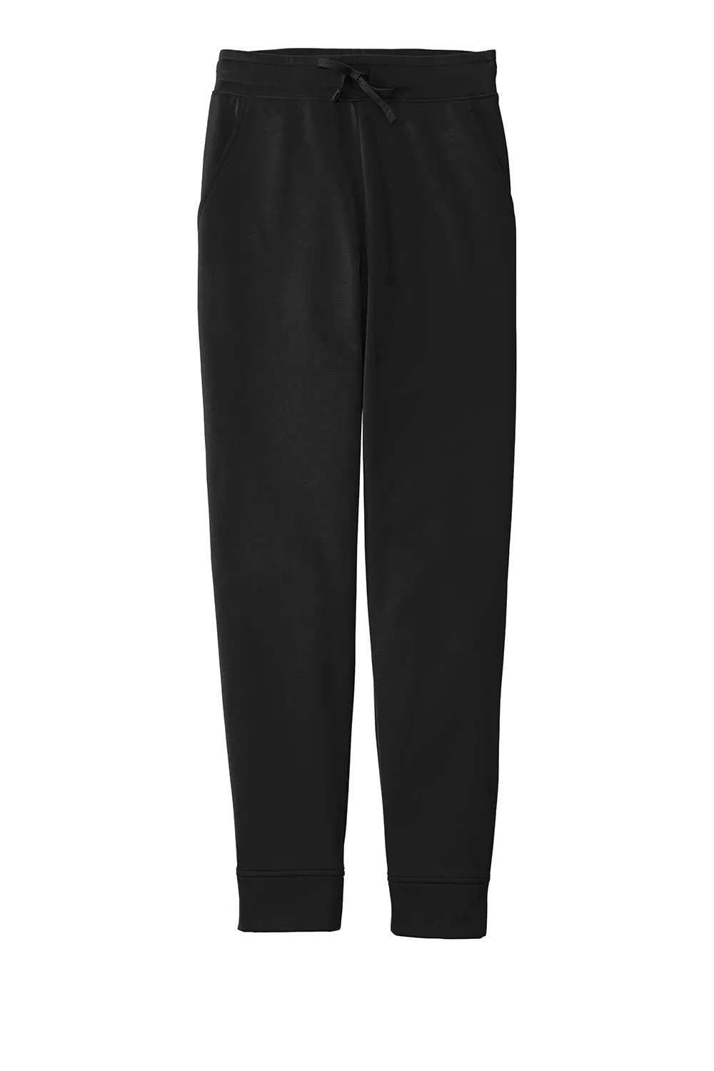 Sport-Tek Herren Sport Fleece Jogginghose mit Feuchtigkeitstransport und Taschen - Schwarz