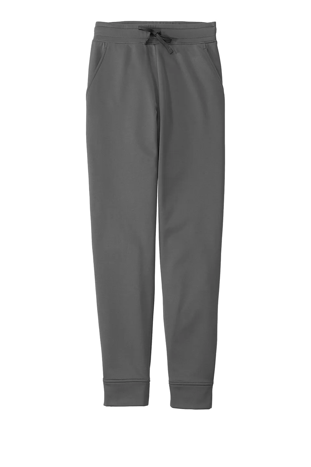 Sport-Tek Herren Sport Fleece Jogginghose mit Feuchtigkeitstransport und Taschen - Dunkles Rauchgrau