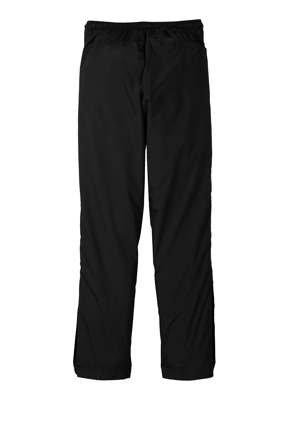 Sport-Tek Herren wasserabweisende Windhose mit Taschen - Schwarz