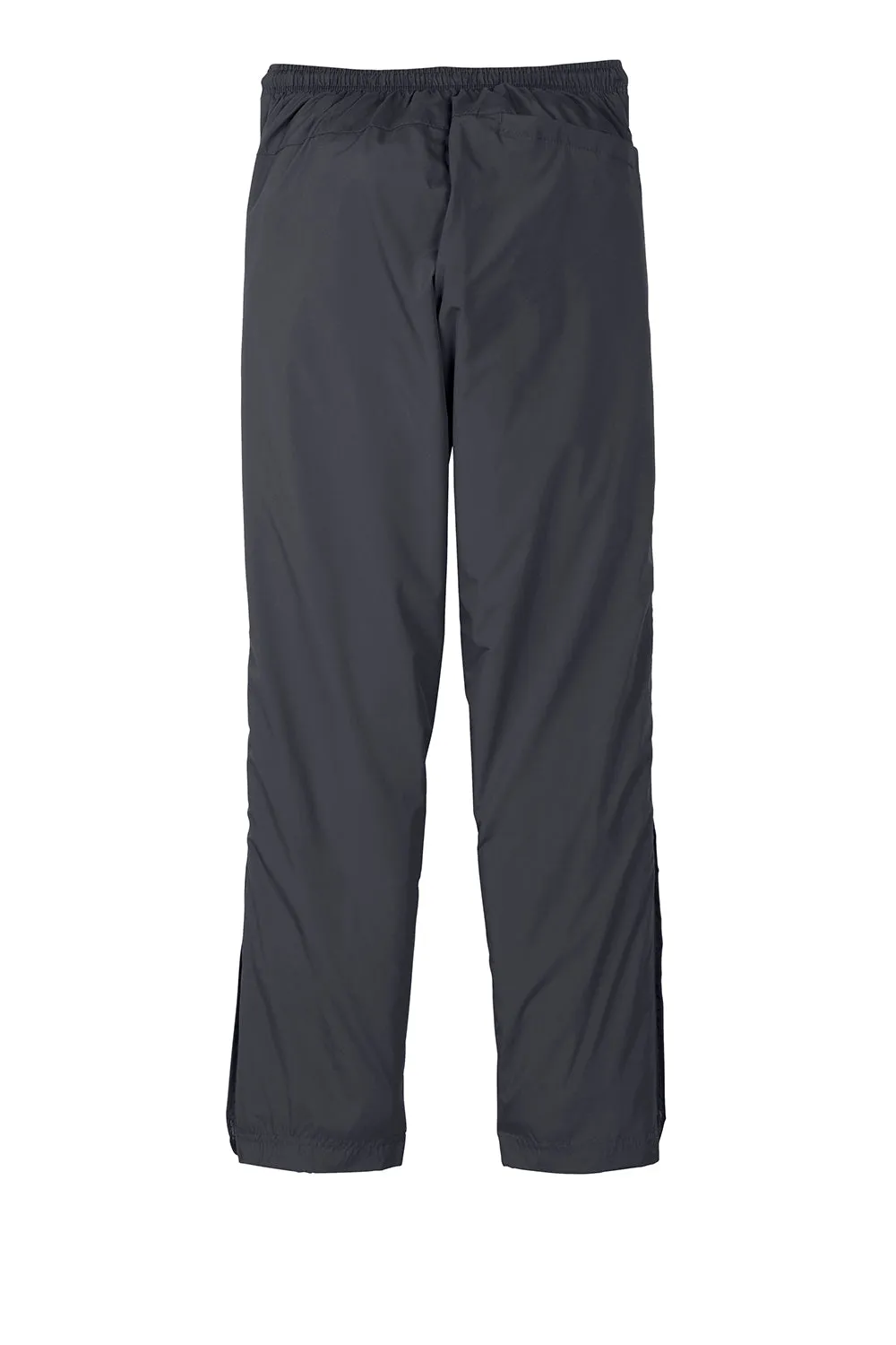 Sport-Tek Herren wasserabweisende Windhose mit Taschen - Graugrau