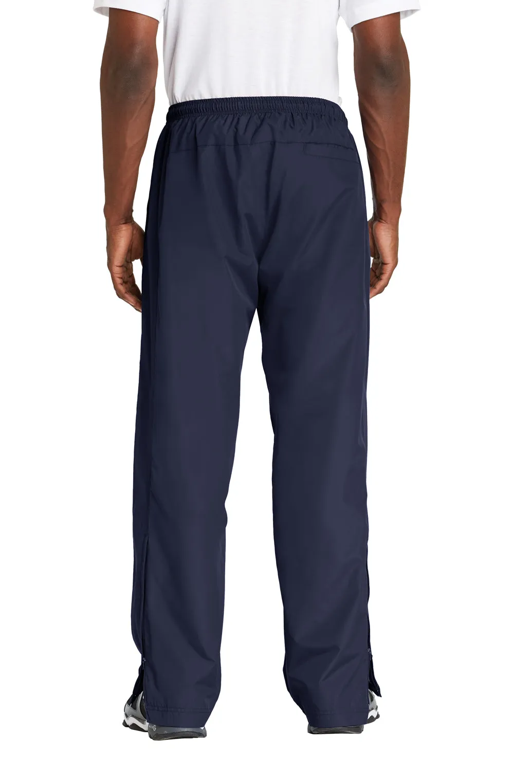 Sport-Tek Herren wasserabweisende Windhose mit Taschen - Echt Marineblau