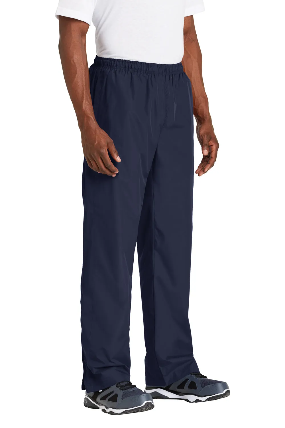 Sport-Tek Herren wasserabweisende Windhose mit Taschen - Echt Marineblau