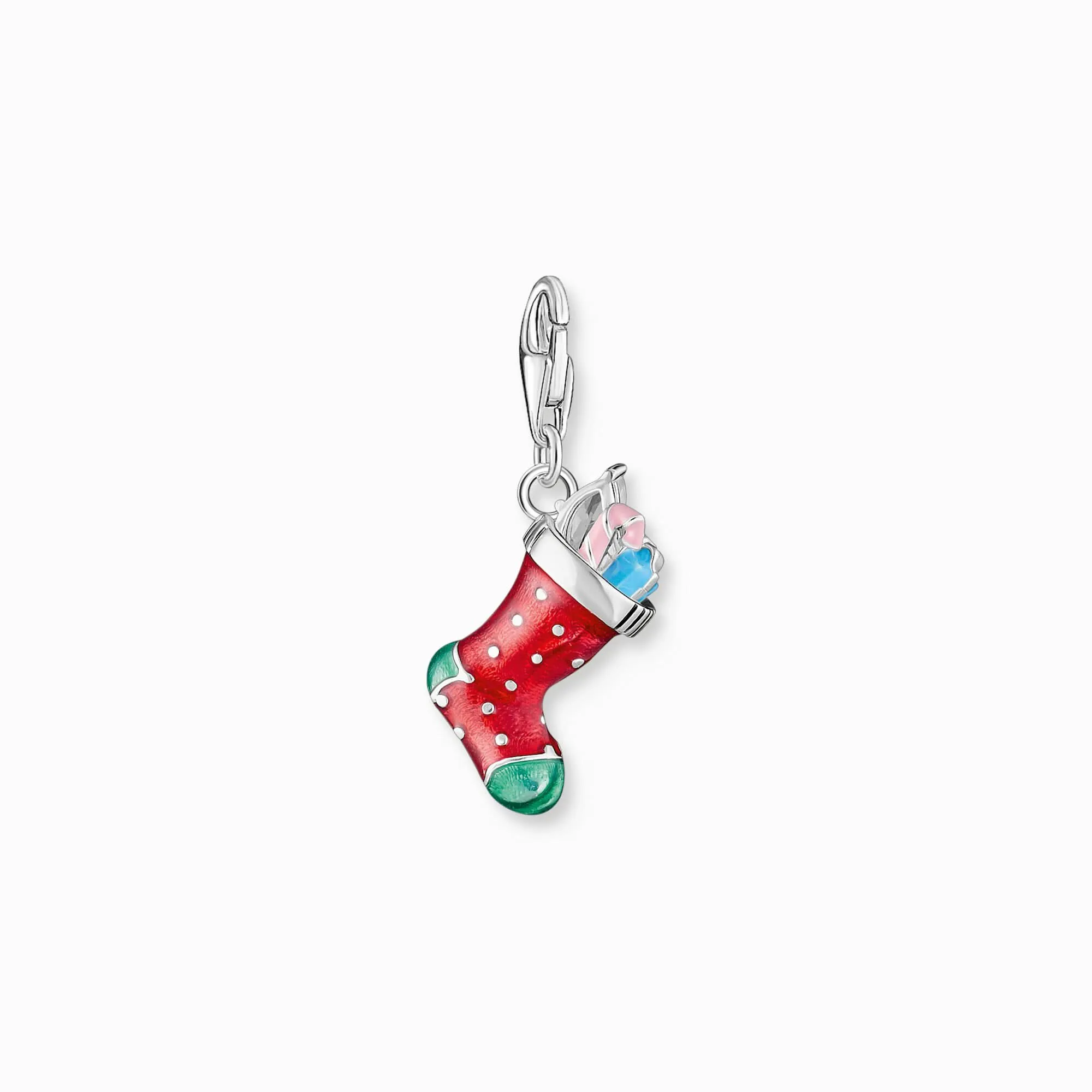 Sterling Silber Emaille Christbaumbehang-Anhänger 2199-691-7 Thomas Sabo Sammelbare Charms