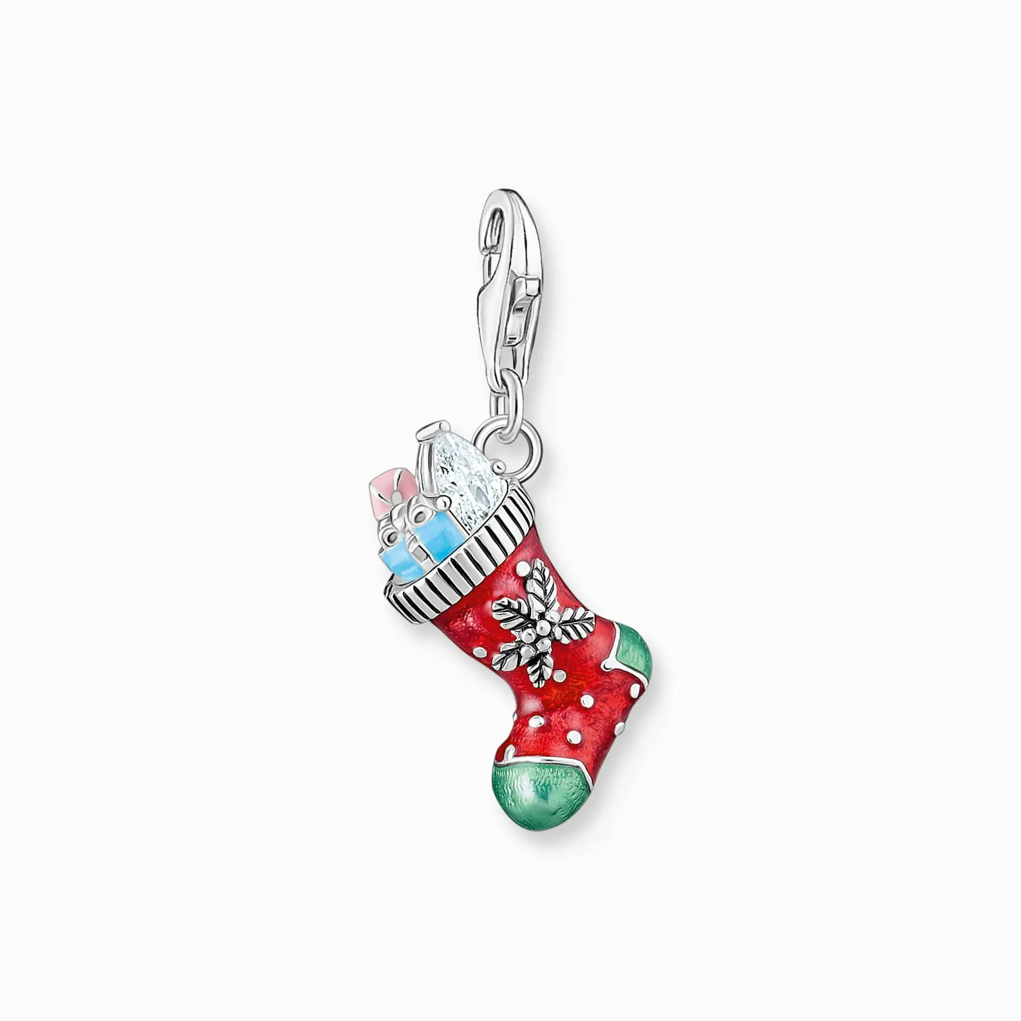 Sterling Silber Emaille Christbaumbehang-Anhänger 2199-691-7 Thomas Sabo Sammelbare Charms