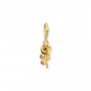Sterling Silber Vergoldeter Rosen-Anhänger 2077-413-39 Thomas Sabo Sammel-Anhänger