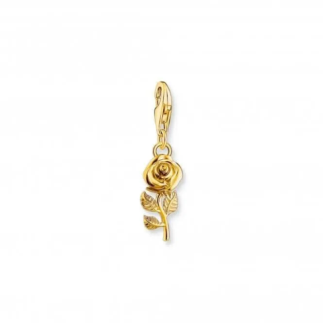 Sterling Silber Vergoldeter Rosen-Anhänger 2077-413-39 Thomas Sabo Sammel-Anhänger