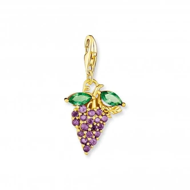 Sterling Silber Mehrfarbiges Trauben-Anhänger Charm 1878-472-7 Thomas Sabo Sammelbare Charms