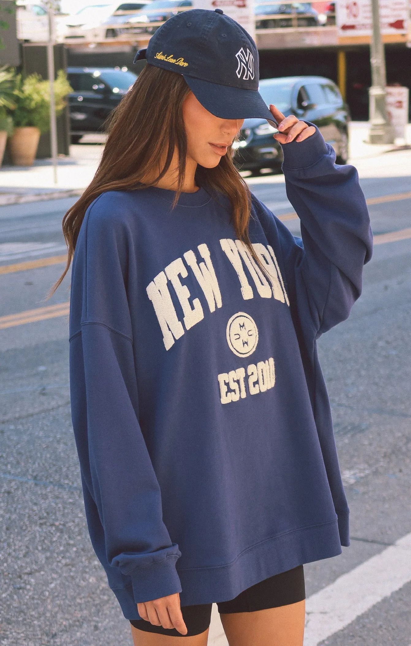 Steve Sweatshirt ~ New York Grafik