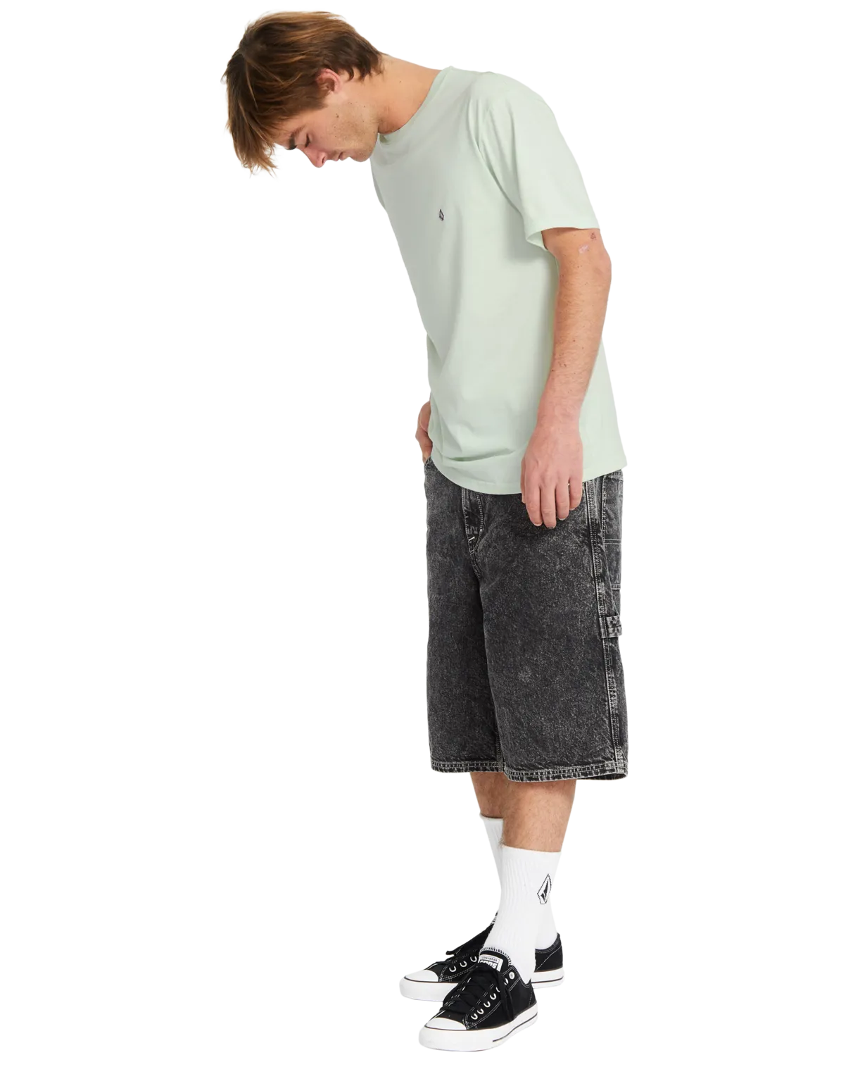 Stone Blanks T-Shirt in Carolina Blau