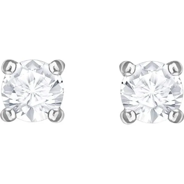 Swarovski Schmuck Swarovski Stilla Attract Rhodium-beschichtete Kristallohrringe
